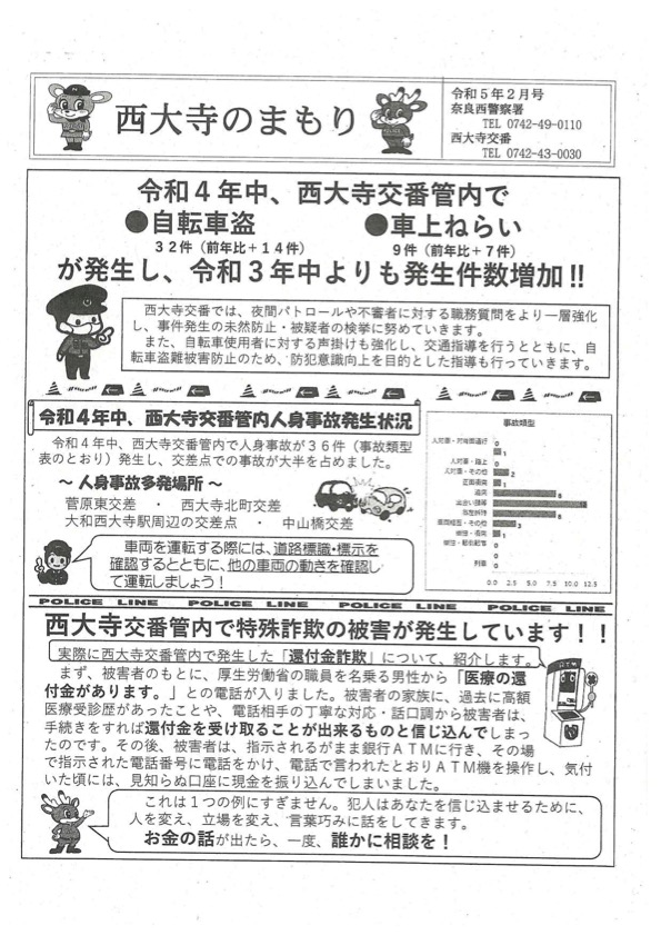 西大寺のまもり　令和5年2月号