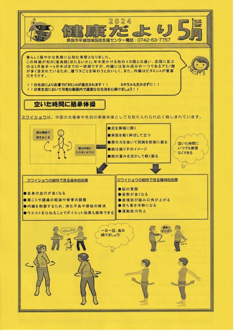 健康だより　5月号